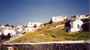 ミコノス島の山の方の風景１