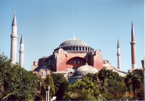 イスタンブールのアヤ・ソフィア