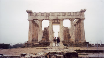 エギナ島のアフェア神殿